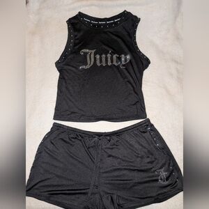Juicy Couture lounge wear/ sleepwear. Top And Bottom Set!🤑